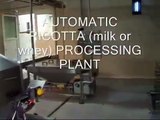 Automatic ricotta processing plant - comat dairy equipment