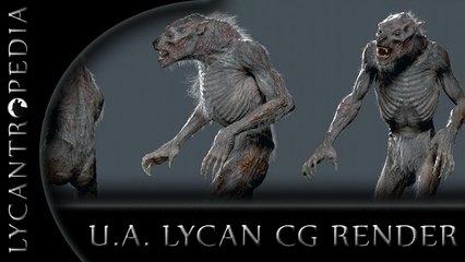 Lycan CG render from Underworld Awakening