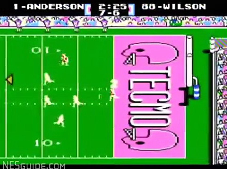 Tecmo Super Bowl - NES Gameplay
