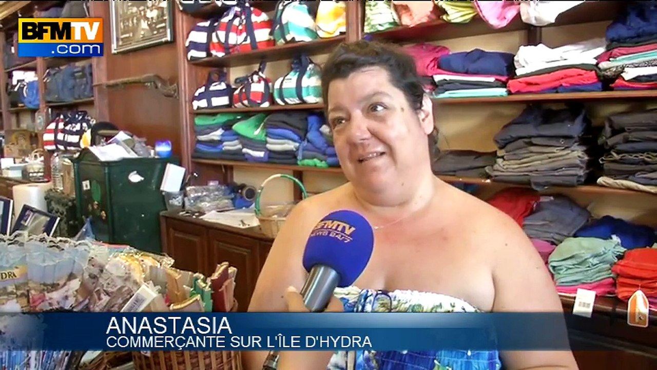 Reportage - Les touristes grecques ont déserté l'île d'Hydra