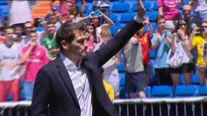 Iker Casillas se despide de los madridistas