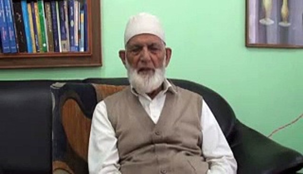 Syed Ali Geelani Address