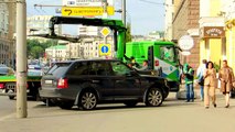 MVI 2312 Эвакуация авто на Садово - Кудринской в Москве. 14.06.14г.