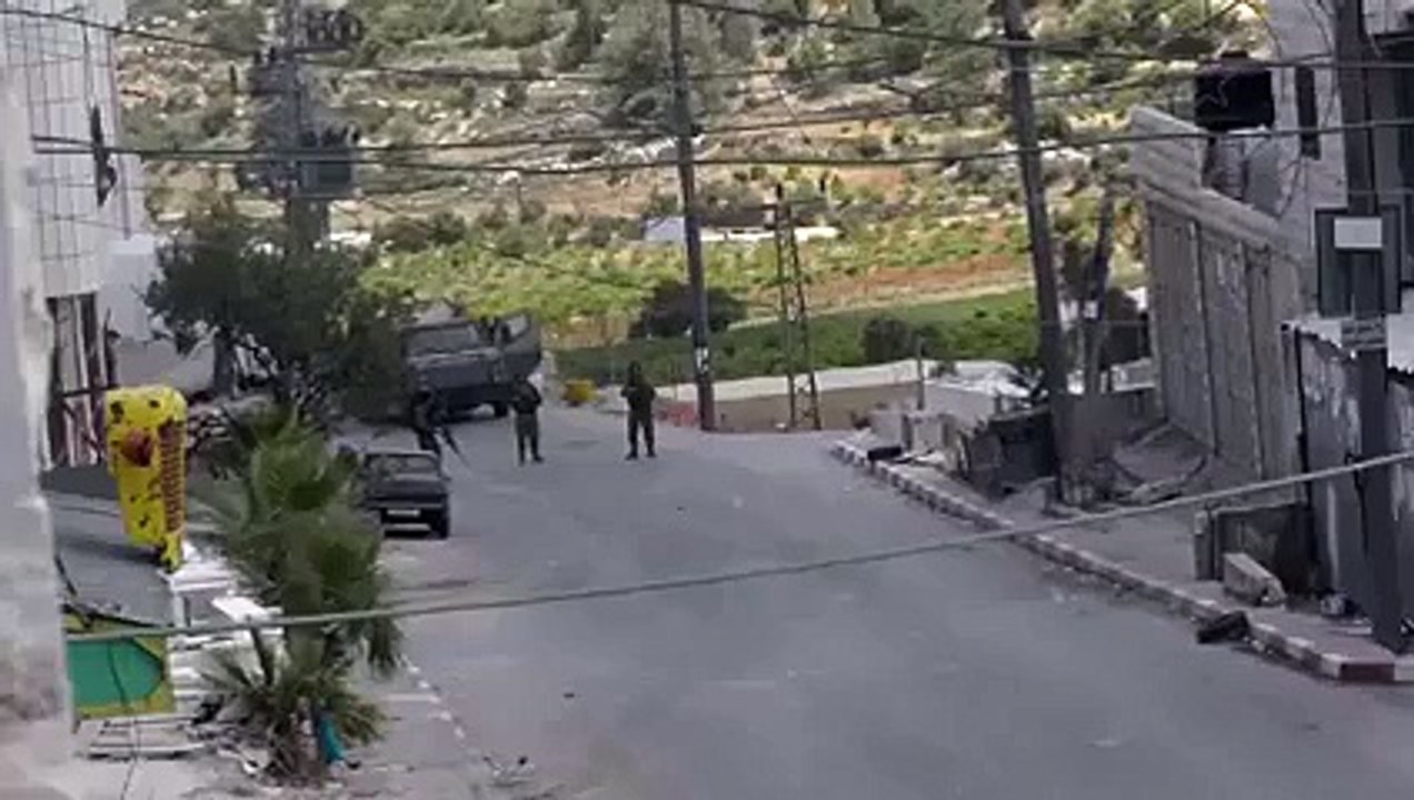 Soldier knockout by Tire