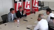 Alain Courtois et Jacques Borlée évoquent le stade national