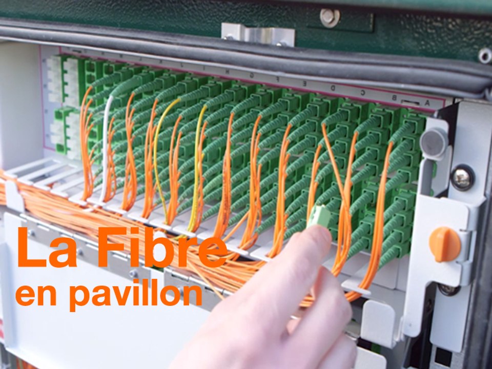 La Fibre – Le raccordement à la Fibre d’un pavillon – Orange