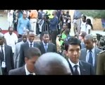 President Kagame arrives in Bloemfontein, South Africa to attend ANC Centenary- 7 January 2012