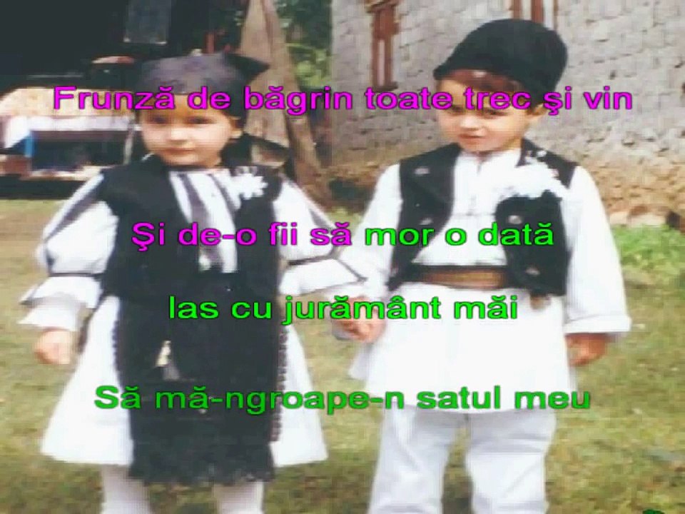 Karaoke Cand eram copil la tata