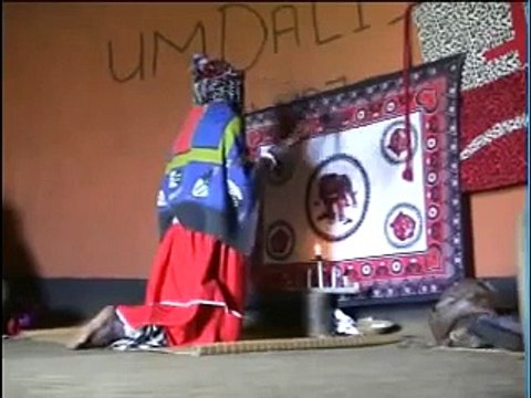 Zulu Sangoma Ritual Dance Isandlwana Kwazulu Natal