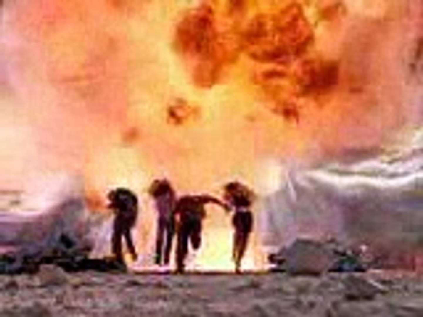 Power Rangers in space music video