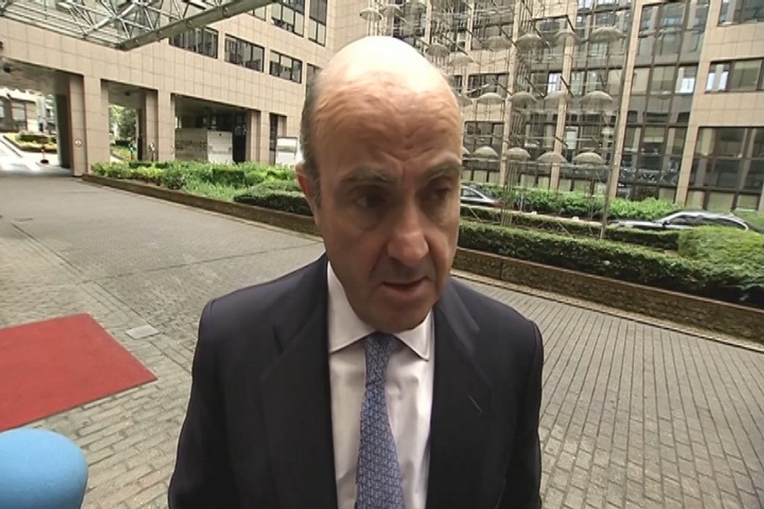 De Guindos "optimista" de cara a la presidencia del Eurogrupo