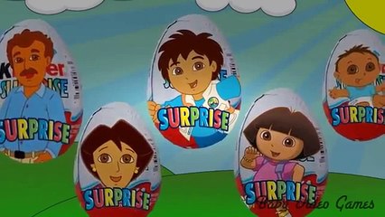 Dora the Explorer Kids Songs Nursery Rhymes - Daddy Finger Family cartoon music