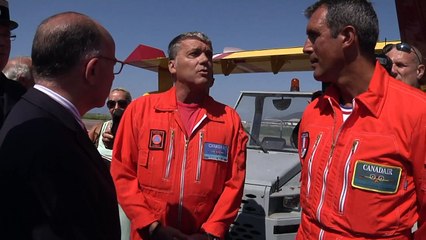 Cazeneuve en Corse pour la lutte contre les feux de forêt