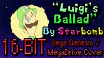 Luigi's Ballad - Starbomb (16-BIT Sega Genesis / Mega Drive Cover)