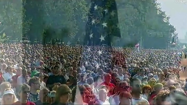 Glenn Beck Restoring Honor Rally - Pledge of Allegiance and National Anthem