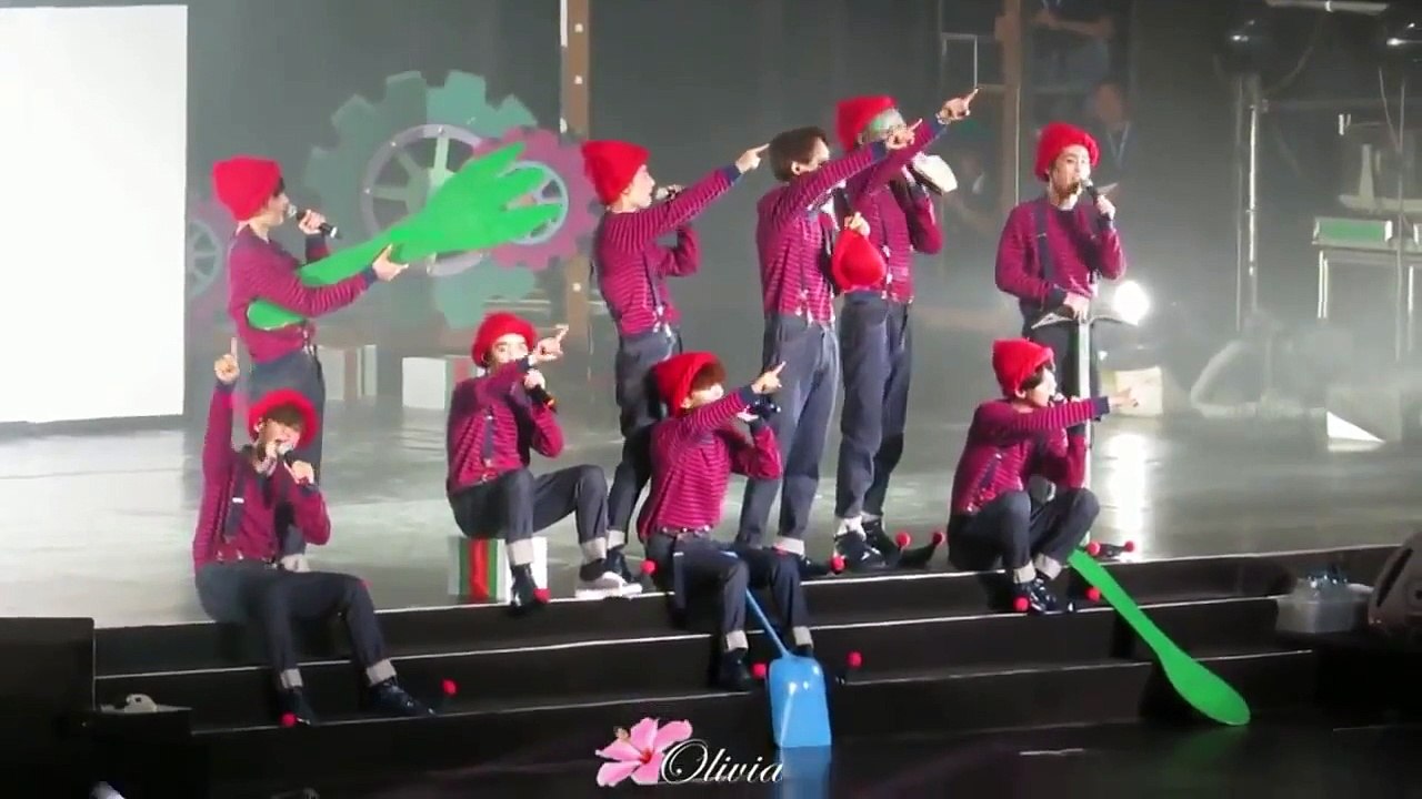 HD Fancam 150601 EXO   Peter Pan @ EXO luxion in Shanghai 150530
