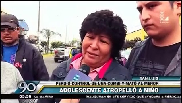 Adolescente atropelló y mató a un niño de ocho años en San Luis