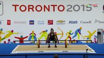 Juegos Panamericanos 2015: pesista venezolana se desmayó en plena competencia
