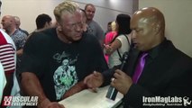 Dennis Wolf Post Contest Interview  Mr Olympia 2014
