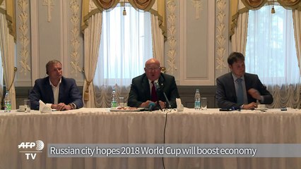 Russian city hopes 2018 World Cup will boost economy and tourism