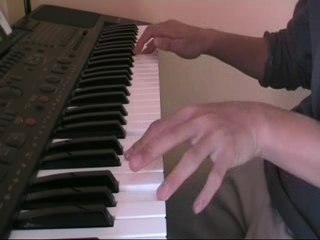 "La prière" de BRASSENS au piano