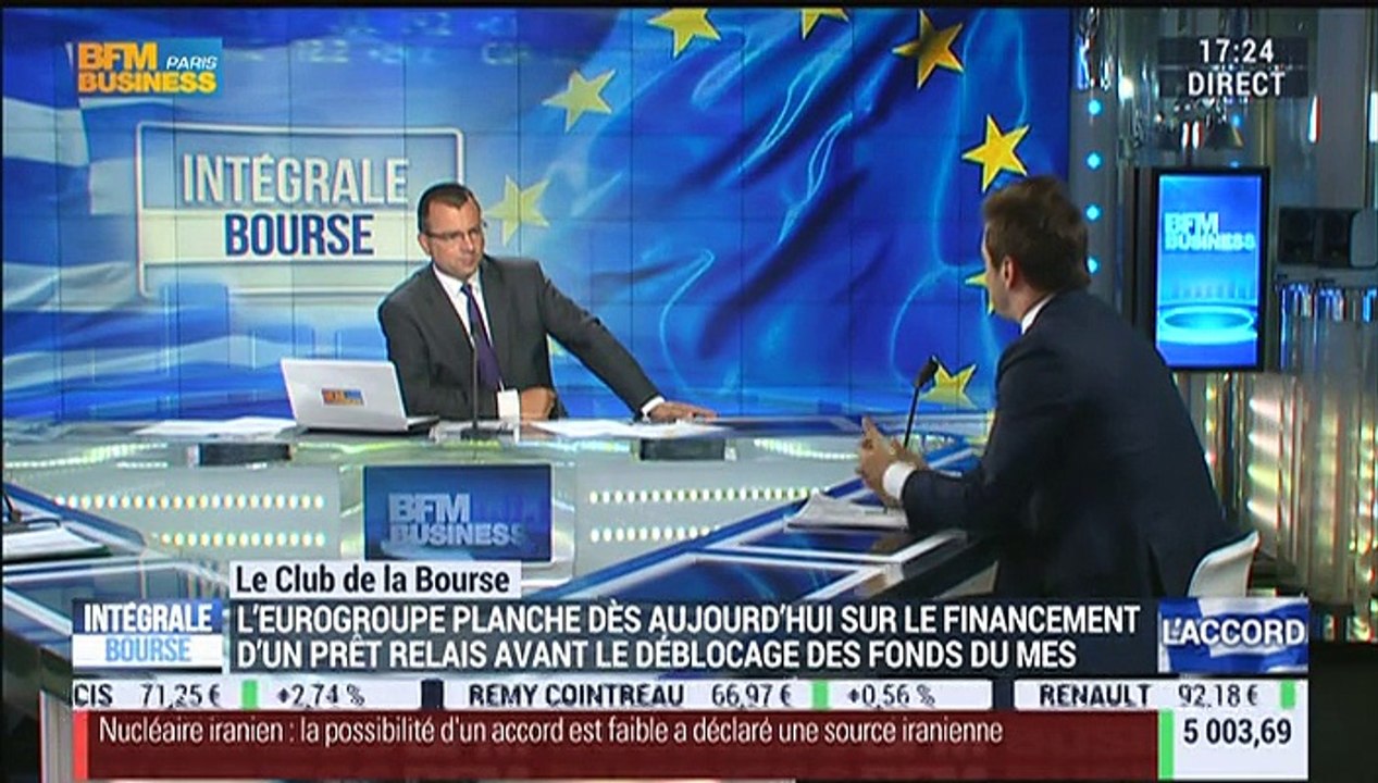 Le Club de la Bourse: Sébastien Lemonnier, Jacques-Antoine Bretteil et Vincent Ganne - 13/07