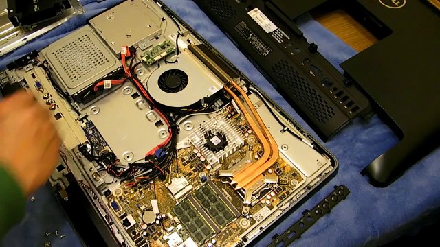 Dell Inspiron 2320 All in One CPU Processor upgrade installation