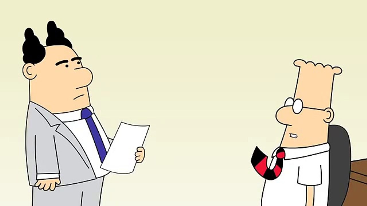 Dilbert Animated Cartoons - Clarity in Editing, The Magic Cubicle and Gilbert