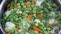 Mixed Vegetables (North Indian - Punjabi Style) Recipe in Hindi with Captions in English