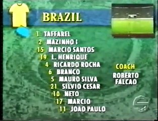 Argentina v Brazil in Copa America 1991