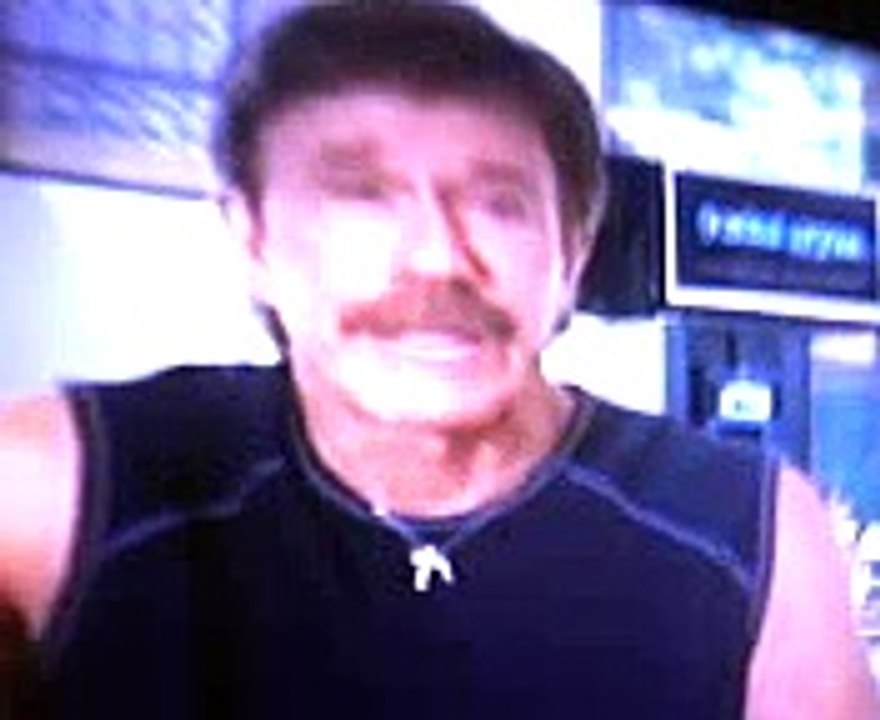 Robin and Chuck Norris