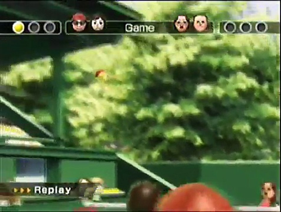 Wii Sport Tennis PRO level.flv