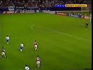 Nayim Long Game Winning Goal ZARAGOZA VS ARSENAL 1995