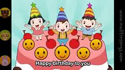 Muffin Songs   Happy Birthday To You  nursery rhymes  children songs with lyrics  muffin songs1