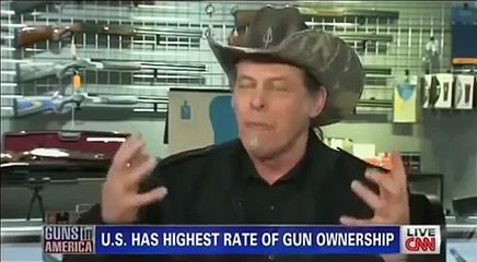 Ted Nugent Attacks Piers Morgan For His 'Obsession' With Guns  'Will You Leave Us The Hell Alone Ful