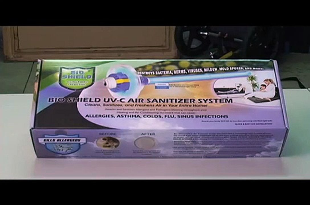 Bio Shield UV-C Air Sanitizer Installation