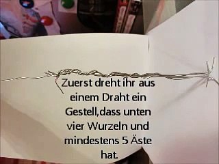 Modellbahn Teil 3 Bäume basteln