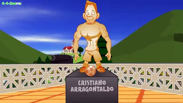 Ballon d'Or 2014 RAP BATTLE! Winner Cristiano Ronaldo vs Messi vs Neuer FIFA Awards Cartoon