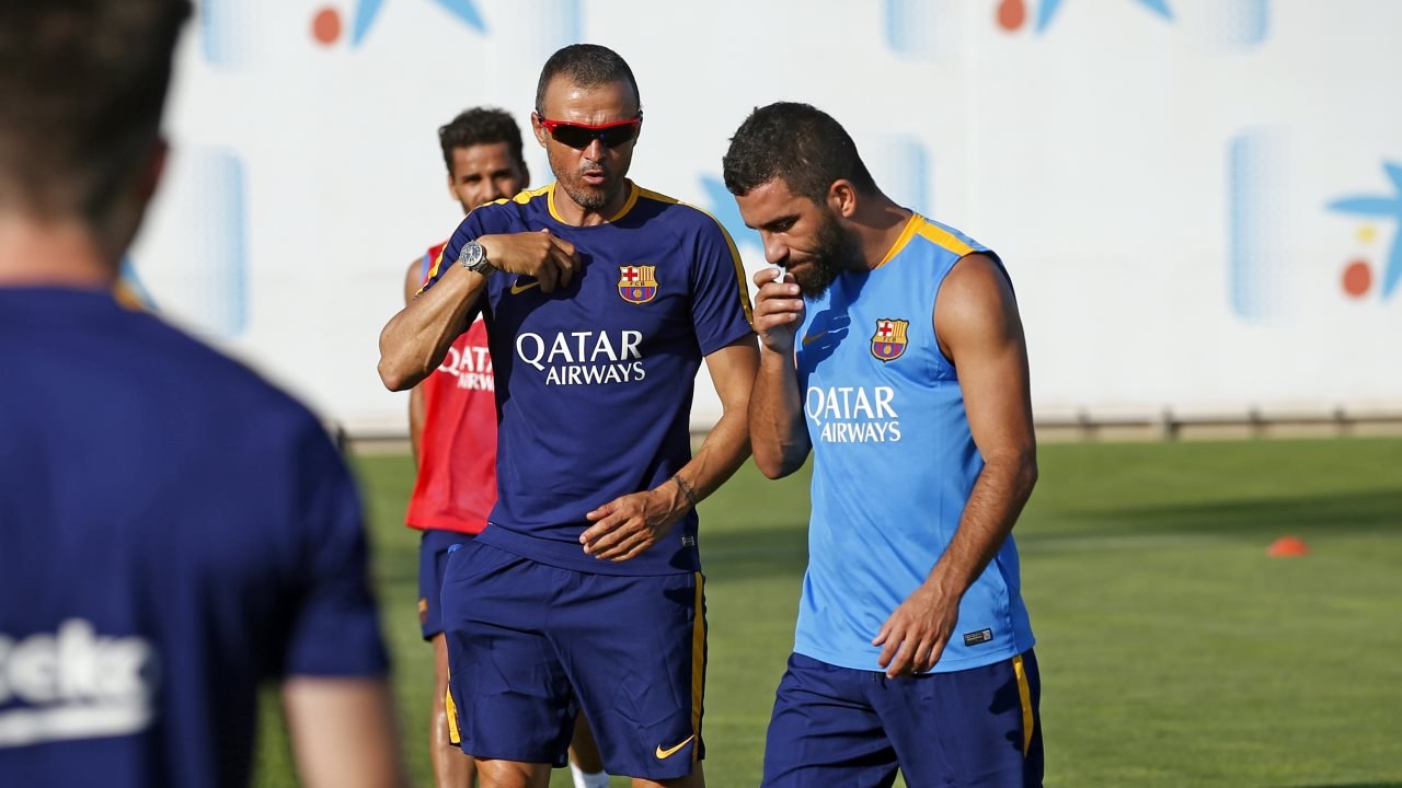 FC Barcelona training session: First day of pre-season