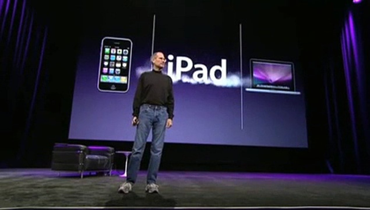 Steve Jobs Apple iPad Keynote