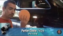 Car polishing featuring Porter Cable 7424