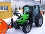 Deutz Fahr Agrokid 230 DT E3 mit Varioschneepflug Pronar PUV 1700