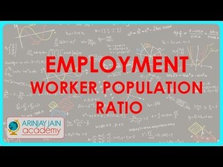 504.Class XI - CBSE, ICSE, NCERT -  Employment - Worker Population Ratio