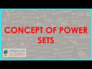 496.Class XI - CBSE, ICSE, NCERT -  Concept of Power sets