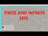 486.$ CBSE  Maths Class XI, ICSE Maths Class 11-    Finite and Infinite sets