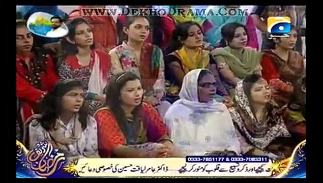 Subh-e-Pakistan With Huma Meer on Geo Tv Part 1 - 13th July 2015