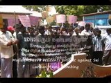 University of Jaffna observes silent protest against the isolation of Tamils in Vanni by Sri Lanka Gov