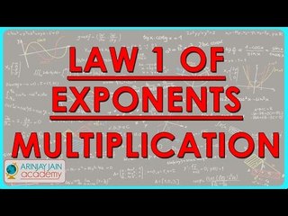 414.Class VII - Law 1 of exponents - Multiplication.mp4