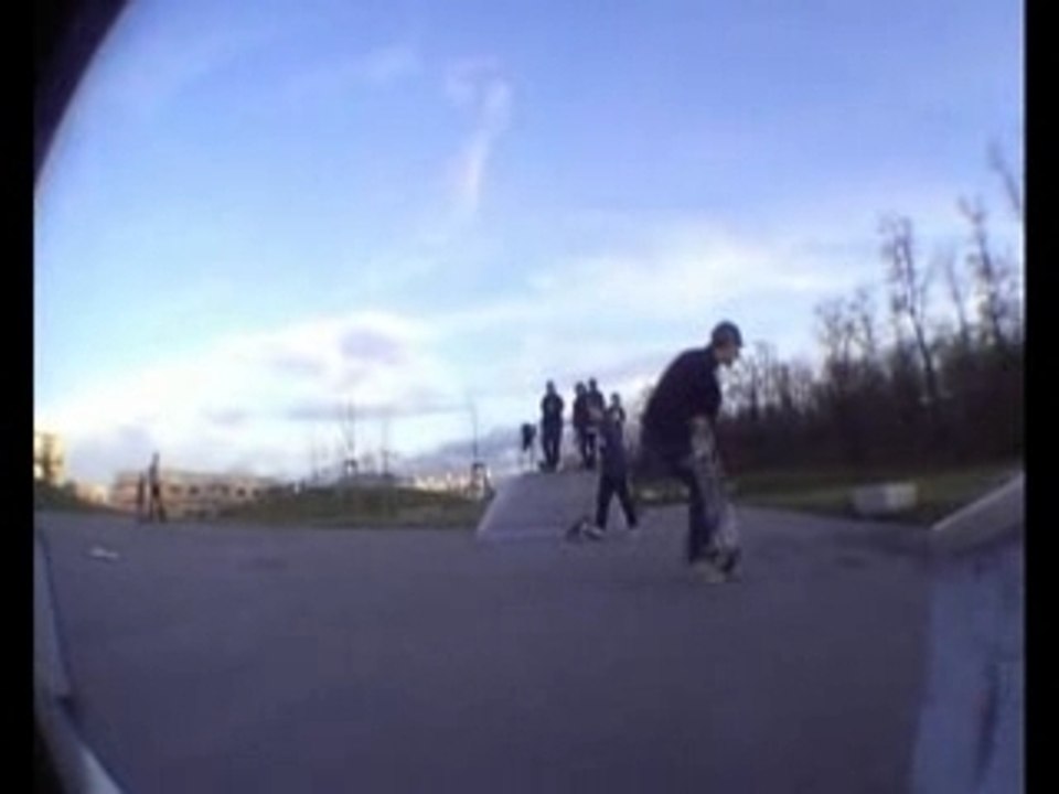 Skateboarding session in freiburg