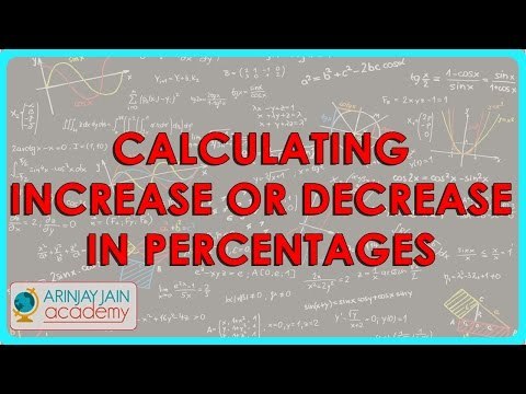 432.Mathematics Class VIII - Calculating increase or decrease in percentages